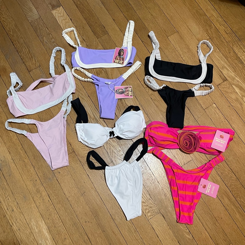 Strawberry Milk Mob Bikini Bundle